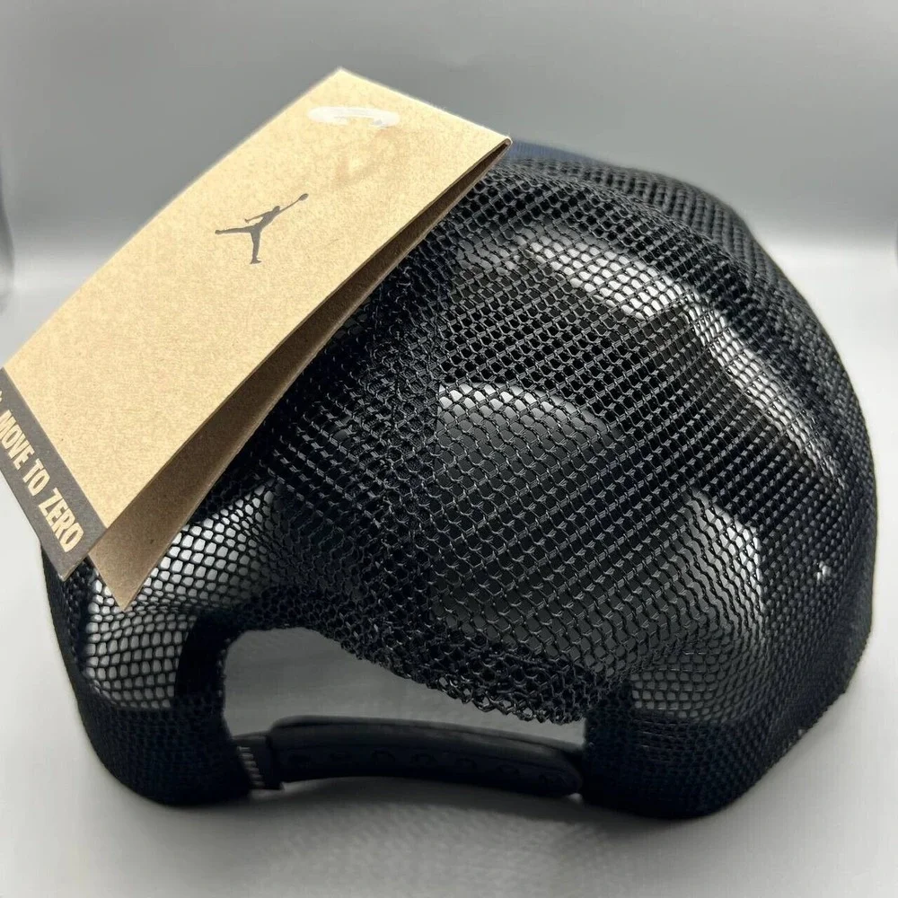 Air Jordan Flight Trucker‎ Hat Men M-L Blue Jumpman Snap Back Cap New